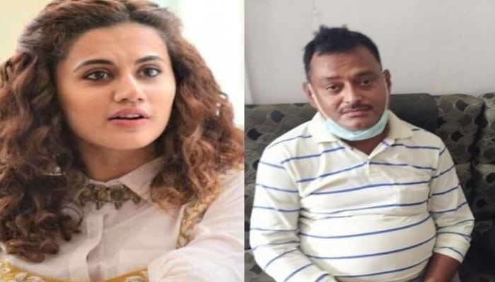 taapsee pannu reacts on vikas dubey