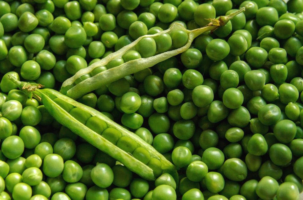 peas and pea pods