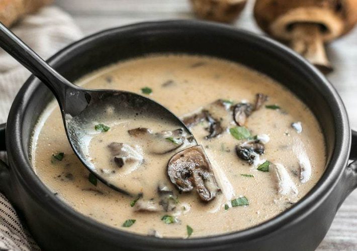 Mushroom Soup spoon