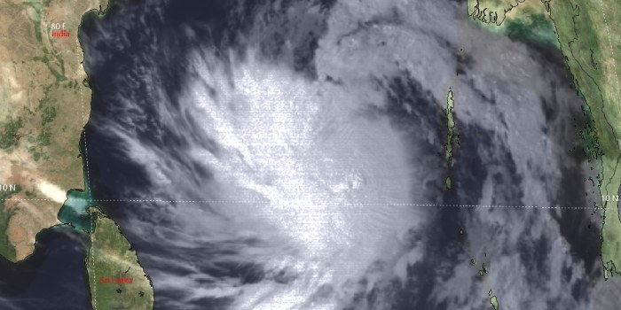 Cyclonic storm Asani