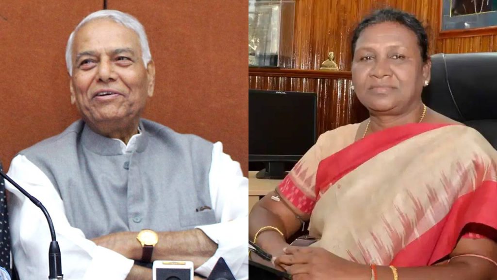 Yashwant Sinha Draupadi Murmu