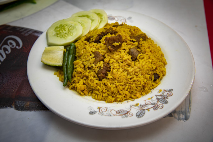 meat khichuri