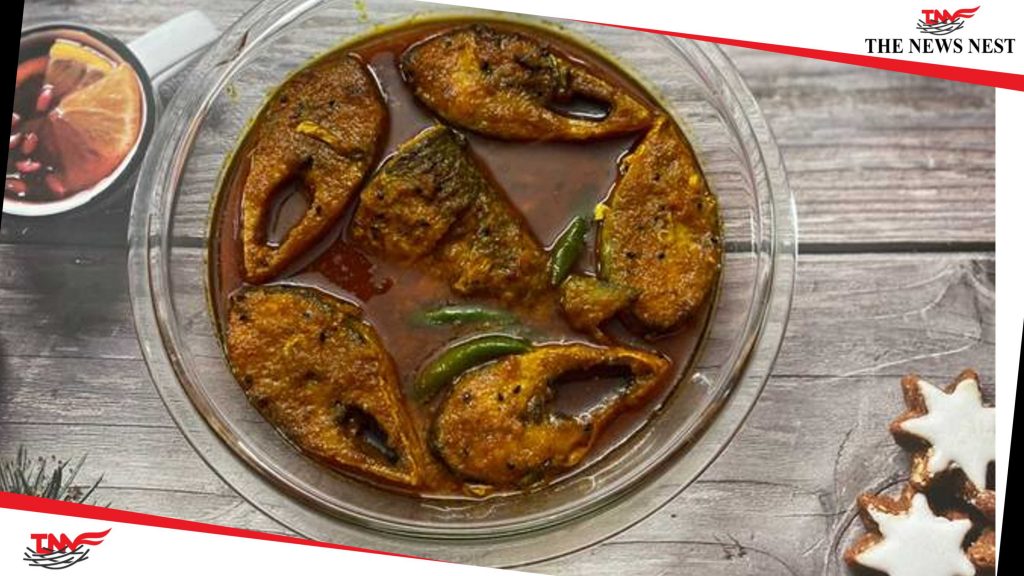 spicy hilsa curry