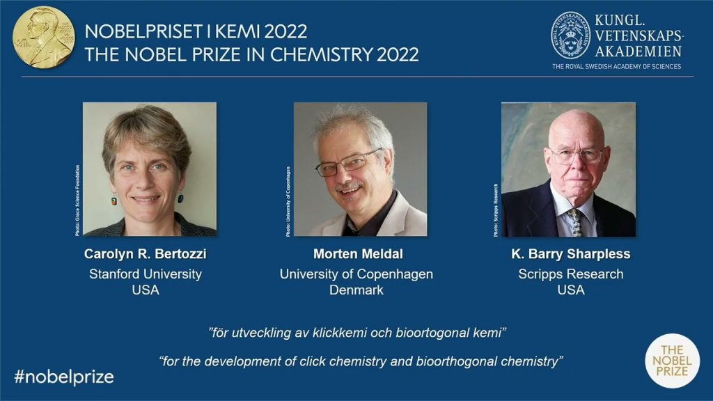 Nobel prize in chemistry 2022