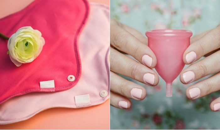 Menstrual pad and cup