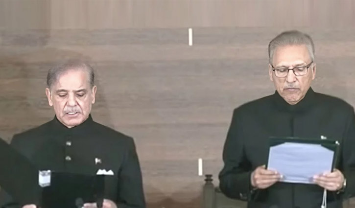 Shehbaz Sharif takes oath as 24th Prime Minister of Pakistan